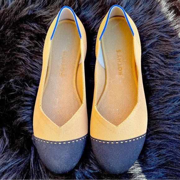 Rothy's Shoes - Rothy’s Color Block Rounded Toe Flats